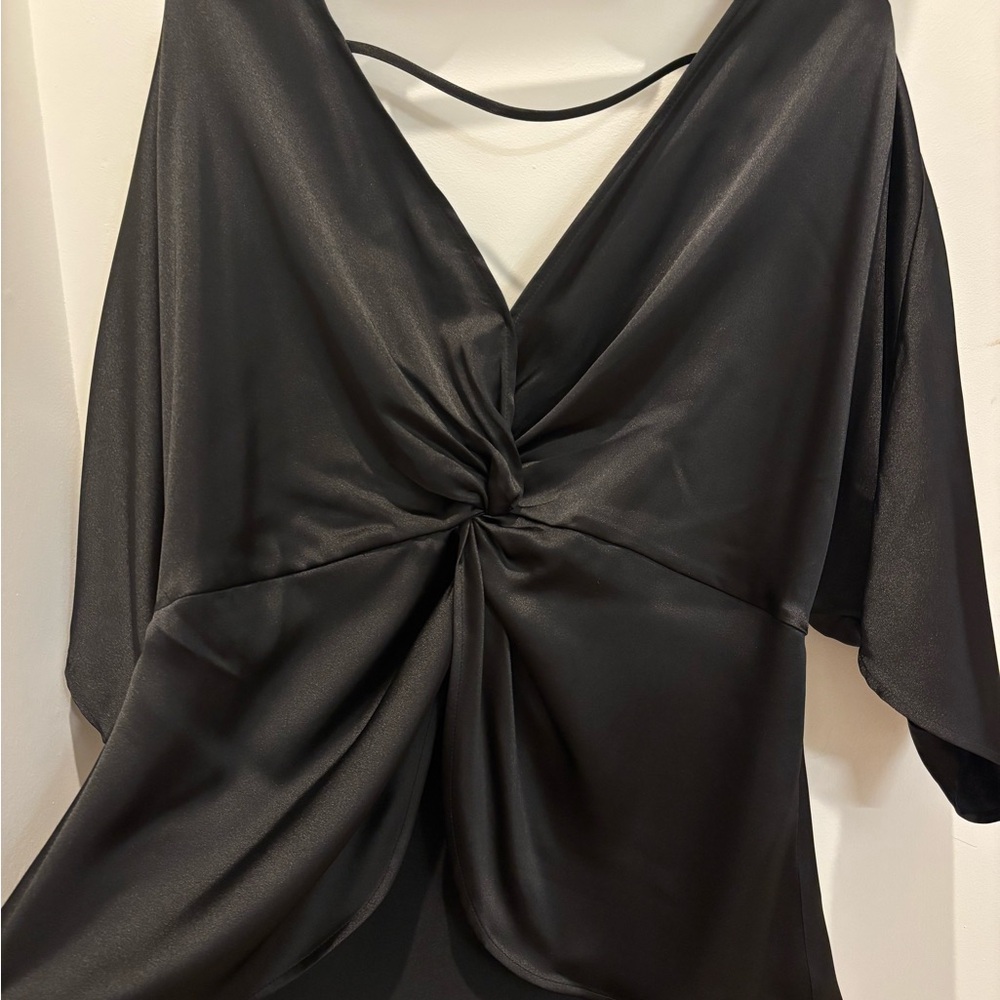 Elegant Black Women's Top